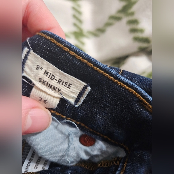 Madewell 9' mid-rise skinny jeans - Picture 6 of 7